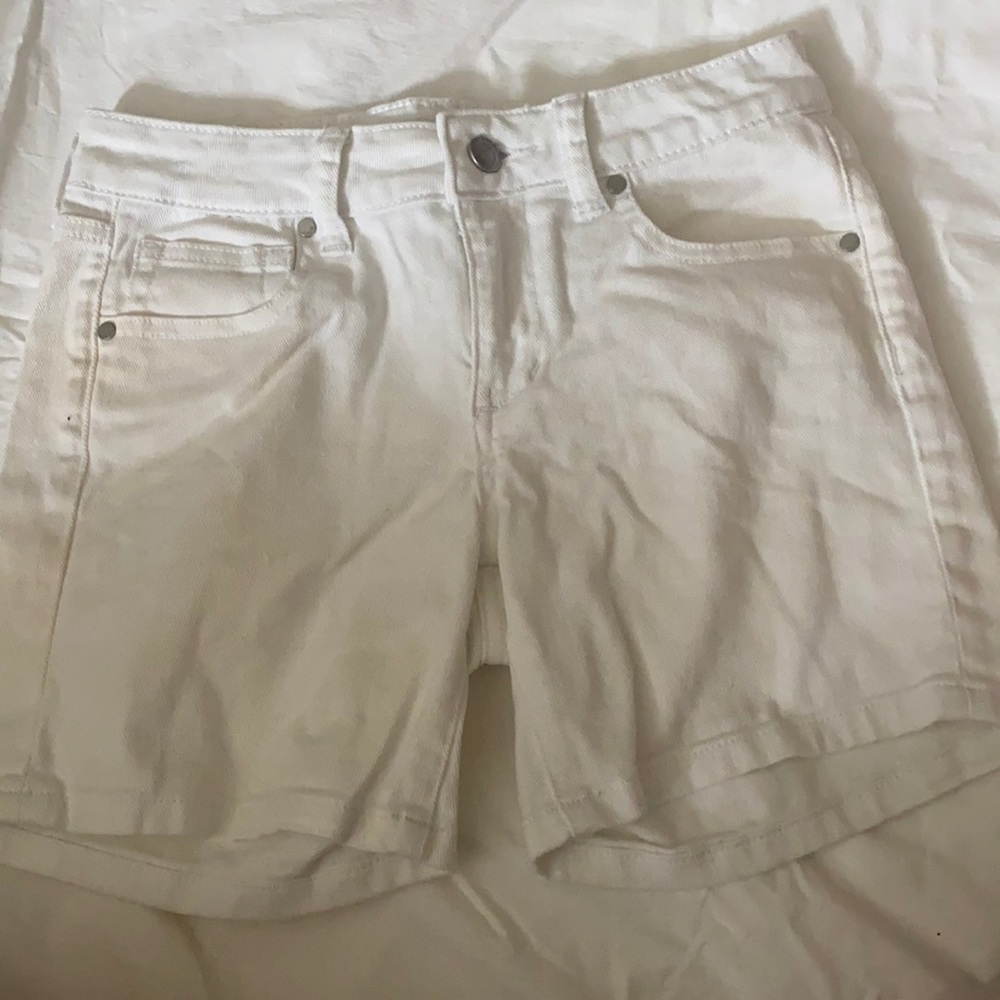 Kids White Jean Joe’s Shorts